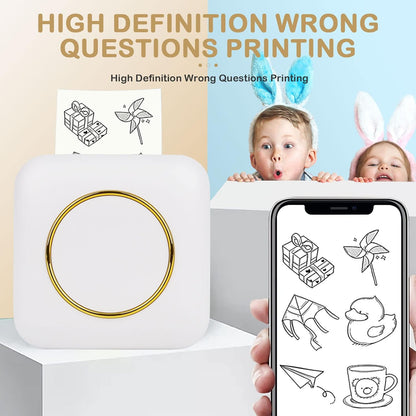 Portable Mini Printer – BT Instant Printing