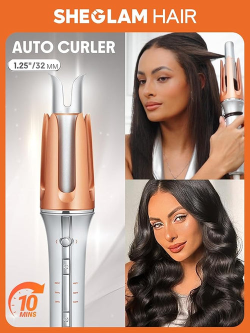 SHEGLAM It-Curl™ One-Touch Ceramic Hair Curler